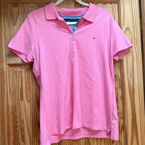 Tommy Hilfiger Pink Polo Shirt for Women